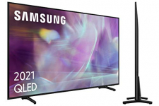 Samsung QLED 4K 2021 55Q65A – Smart TV de 55″ con Resolución 4K UHD, Procesador 4K, Quantum HDR10+, Motion Xcelerator, OTS Lite y Alexa Integrada