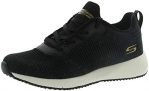 Skechers BOBS SQUAD TOTAL GLAM, Zapatillas para Mujer, Black And Multi Engineered Knit, 40 EU