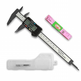 Raniaco Calibre Digital, Vernier Calibre Pantalla LCD Calibrador Electrónica, 150mm/6Inch para Medir Interior Exterior Altura Profundidad y Escalera