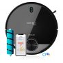 Cecotec Robot Aspirador y Fregasuelos Conga 3890 Vital. Láser, Potencia Succión 2300 Pa, Gestión de estancias con RoomPlan, Mapa interactivo, Control APP, Asistente Virtual, 10 Modos
