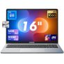 ACEMAGIC 16 Pulgadas Ordenador Portátil,16GB DDR4 512GB SSD Notebook Intel 12th Alder Lake N95,1920 * 1200, Gris Portátil WiFi,BT5.0, cámara Web de 1MP,3*USB3.2, HDMI,Tipo C