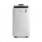 De’Longhi Pingüino Aire Acondicionado Silencioso, Temporizador 24h, PAC EM90, 63 Decibelios, Potencia 1000W, Blanco