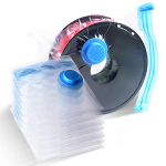 GEEETECH Bolsa al vacío para filamentos 3D a prueba de humedad. Bolsas selladas al vacío reutilizables para proteger PLA ABS PETG TPU,5 unidades (40 x 40)