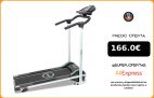 Cecotec Cinta de Andar RunnerFit Step. 1000 W, 12 programas predefinidos, Pantalla LED, 10 Km/h, con Altavoces, Plegable|Cintas de correr|