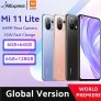 【World Premiere】Global versión Xiaomi Mi 11 Lite Snapdragon 732G Octa Core 64GB/128GB 64MP cámara trasera 4520mAh NFC|Teléfonos móviles|