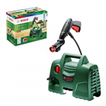 Bosch Hidrolimpiadora de alta presión EasyAquatak 100 (1100 W, boquilla de 360° con depósito para detergente, cable de 5 m, manguera de 3 m, presión: 100 bar, caudal máx.: 270 L/h, caja de cartón)