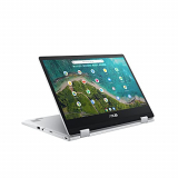 ASUS Chromebook Flip CM1400FXA-EC0021 – Portátil 14″ Full HD, Táctil y Convertible (AMD 3015Ce, 4GB RAM, 64GB eMMC, Radeon Graphics, Chrome OS) Plata – Teclado QWERTY Español