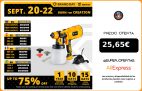 DEKO Pistola de pulverización de pintura eléctrica, rociador de pintura eléctrico de alta potencia, y gran capacidad de 800 ml 3 boquillas, HVLP, fácil pulverización, aerografo profesional,DKSG55K1/20VDKCX01|Pistolas de espray|