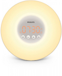 Philips Wake-up Light HF3500/01 – Despertador de luz led versión abrefácil, simulación del amanecer y del atardecer, 1 alarma, 200 Lux, blanco