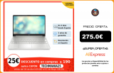 HP Ordenador Portátil 15s eq1117ns (3Y6C5EA) AMD Athlon™ Silver, 8GB RAM, 256GB SSD, 15,6″ HD, FreeDOS, Wi Fi, Teclado con «Ñ»|Ordenadores portátiles|