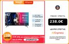 HISENSE 40A5600F TV televisión Smart TV 40 pulgadas,Led TV,FHD,VIDAA,Diseño sin bisel,USB HDMI,Soporte Youtube Netflix|Smart TV|