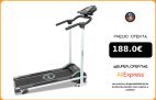 Cecotec Cinta de Andar RunnerFit Step. 1000 W, 12 programas predefinidos, Pantalla LED, 10 Km/h, con Altavoces, Plegable|Cintas de correr|