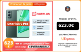 OnePlus 9 Pro,ROM global con Oxygen OS, 128GB/256GB ROM, teléfono móvil Snapdragon 888 5G, pantalla AMOLED fluida de 6,7» 120Hz, cámara trasera de 50MP, 4500mAh Warp Charge 65T, Wireless Charge; 43€ Código:43VERANOALI|Teléfonos móviles|