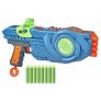 Nerf Lanzador Flipshots Flip-8 Elite 2.0, 8 cañones para Dardos Que Gira para duplicar tu Potencia de Lanzamiento, Capacidad para 8 Dardos, 8 Dardos