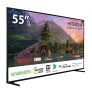 Hitachi 55HAK5350, Android Smart TV 50 Pulgadas, Ultra HD, HDR10, Dolby Vision, Bluetooth, Google Play, Chromecast Integrado, Compatible con Google Assistant TDT y satélite