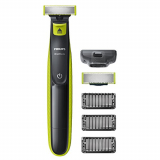 Philips QP2520/30 OneBlade – Recortador de barba, recorta, perfila y afeita, recargable
