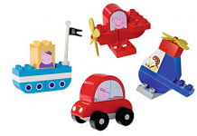 BIG Spielwarenfabrik 800057162 Big-Bloxx Peppa Pig – Juego de vehículos