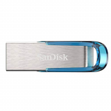 SanDisk Ultra Flair Memoria Flash USB 3.0 de 32 GB, con Carcasa de Metal Duradera y Elegante y hasta 150 MB/s de Velocidad de Lectura, Azul