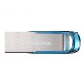 SanDisk Ultra Flair Memoria Flash USB 3.0 de 32 GB, con Carcasa de Metal Duradera y Elegante y hasta 150 MB/s de Velocidad de Lectura, Azul