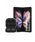Samsung Galaxy Z Fold3 5G – Teléfono móvil sin Tarjeta SIM, Android, Plegable, Smartphone, 256 GB, Negro + Note Pack (Version ES) + Samsung Galaxy Buds2 – Auriculares