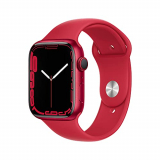Apple Watch Series 7 (GPS) – Caja de Aluminio (Product) Red de 45 mm – Correa Deportiva (Product) Red – Talla única