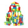 Melissa & Doug Piece Wood Blocks Set Bloques de Madera 100 Piezas, Multicolor (96062)