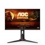 AOC Monitor Gaming 24G2U/BK- 24″ Full HD, 144Hz, 1ms, IPS, FreesSync Premium, 1920×1080, 250 cd/m, D-SUB, HDMIx2, Displayport 1×1.2
