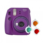 Fujifilm instax mini 9 – Cámara instantanea, solo cámara, Morado