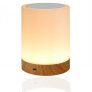 Amouhom Lámpara Nocturna de Control Táctil, lamparas de mesita de noche Portable con Batería Recargable, Lámparas para Dormitorio, 6 Colores Y 16 Cambiantes, el Mejor Regalo para Niños y Amigos