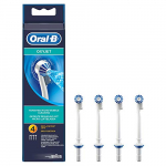 Oral-B Oxyjet Cabezales De Recambio, Pack de 4 Recambios Originales para Cepillos de Dientes Eléctricos