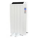 Lodel RA4 – Emisor Térmico Digital Bajo Consumo, 600 de Potencia, 4 Elementos, Programable, Diseño Ultrafino y Ligero