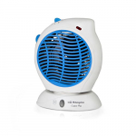 Orbegozo FH 5560 – Calefactor vertical oscilante, temperatura regulable, protección contra sobrecalentamiento, posición aire frío, 2 posiciones de calor, 2000 W