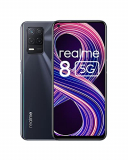 realme 8 5G Smartphone Libre, Procesador Dimensity 700 5G, Pantalla Ultra Smooth de 90Hz, batería masiva de 5000m, cámara con 48MP y modo nocturno, Dual Sim, NFC, 4+64GB, Negro