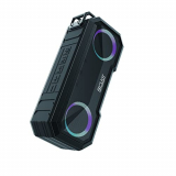 Altavoz Bluetooth Powerbank, Exterior inalámbrico, FM/TF IPX7 De Agua luz Led Altavoz, SCIJOY Envolvente 360 Hi-Fi, para El Hogar/Exterior, Ducha, Fiesta, Campo, la Piscina JardíN, Excursión, Parque