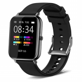 IDEALROYAL Smartwatch Hombre, 1.69″ Reloj Inteligente Mujer Impermeable IP67 Pulsera Actividad Reloj Deportivo con Pulsómetro Monitor de Sueño Monitores Cronómetros Calorías Podómetro Android iOS