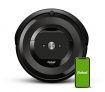 Robot aspirador conexión Wi-Fi iRobot Roomba e6192 con 2 cepillos de goma multisuperficie – Ideal mascotas – Sugerencias personalizadas – Compatible asistente de voz – Indicador depósito lleno – Negro