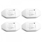 Interruptor Universal Inteligente con Wi-Fi, con Control Remoto Meross App. Compatible con Alexa, Google Assistant y SmartThings. Modelo MSS710, Paquete de 4.