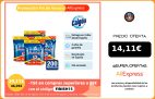Finish Powerball All in 1 Max, pastillas para el lavavajillas todo en uno, aroma limón   Pack de 4 unidades   200 pastillas|Limpiador lavavajillas|