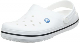 Crocs Crocband, Zuecos Unisex Adulto, Blanco (White), 37/38 EU