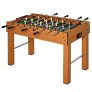 HOMCOM Mesa de Futbolín para Casa o Salas de Juego Fácil de Montar con 8 Barras y 2 Pelotas 122x61x80,7cm