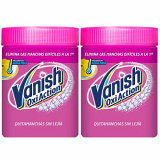 Vanish Oxi Action – Quitamanchas para Ropa Blanca y de Color, lavadora o remojo, en Polvo, Sin Lejía – Pack de 2 x 900 g