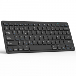 KBCASE Teclado Bluetooth, Teclados Inalámbricos para Tabletas Compatibles con Windows/Android/iOS/iPad/iPad Pro/iPad Air/iPad Mini, Samsung, iPhone y Otros Dispositivos Bluetooth
