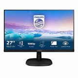 Philips Monitor 273V7QDAB/00-27″, FHD, 75Hz, IPS, Flicker Free, (1920×1080, 250cd/m² VESA, DSUB, HDMI)