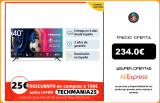 HISENSE 40A5600F TV televisión Smart TV 40 pulgadas,Led TV,FHD 1920×1080,VIDAA,Diseño sin bisel,USB HDMI,Soporte Youtube Netflix|Smart TV|