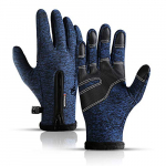 Podanic Guantes de esquí para Hombre, Guantes Deportivos Impermeables y Resistentes al Viento, Guantes Antideslizantes de MTB, Guantes de Ciclismo con Función de Pantalla Táctil, Guantes de Invierno