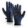 Podanic Guantes de esquí para Hombre, Guantes Deportivos Impermeables y Resistentes al Viento, Guantes Antideslizantes de MTB, Guantes de Ciclismo con Función de Pantalla Táctil, Guantes de Invierno