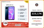 OPPO A73 5G 8GB/128GB, Smartphone, 6.5″ HD+, DualSIM, Triple Cámara, Carga rápida 18W,  ColorOS 7.2, 2 Años de Garantía|Teléfonos móviles|