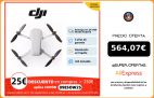 Drone DJI Mini 2|DJI Mini 2 Pack Vuela Más, 4K, ultraligero, transmisión vídeo 10 km, resistencia viento nivel 5, QuickShoots.|Drones con cámara|