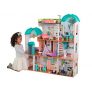 KidKraft Camila Casa de muñecas de madera con muebles y accesorios incluidos, apta para muñecas de 30 cm, Rosa, 65986