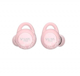 Vieta Pro VHP-TW20LP – Auricular Bluetooth 5.0, con función Manos Libres, Resistencia al Agua ipx7, 18 Horas de batería y Acceso al Asistente de Voz, Rosa